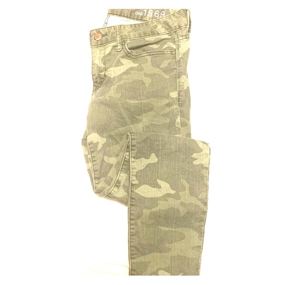 Camo green skinny jeans - Picture 1 of 4